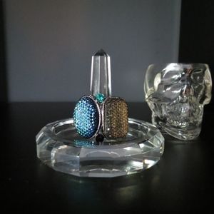 💜Multi color cocktail ring
